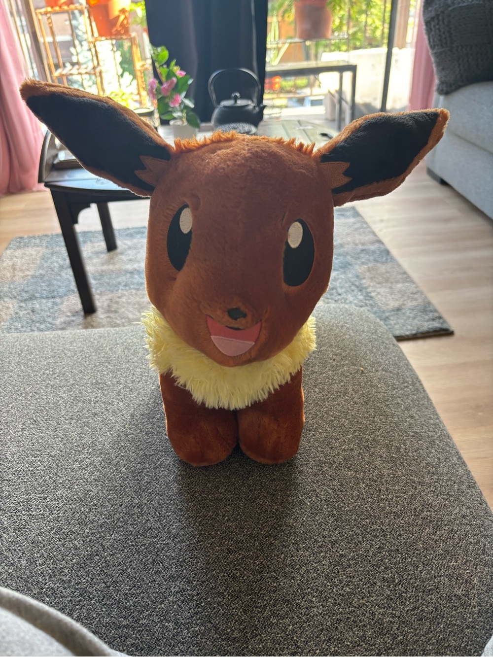 Build-A-Bear Pokémon Eevee Plush 14” + FREE Pokémon Cards Bundle
